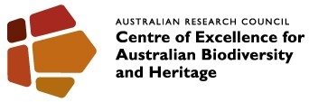 2017 ARC Centre of Excellence for Australian Biodiversity and Heritage logo 