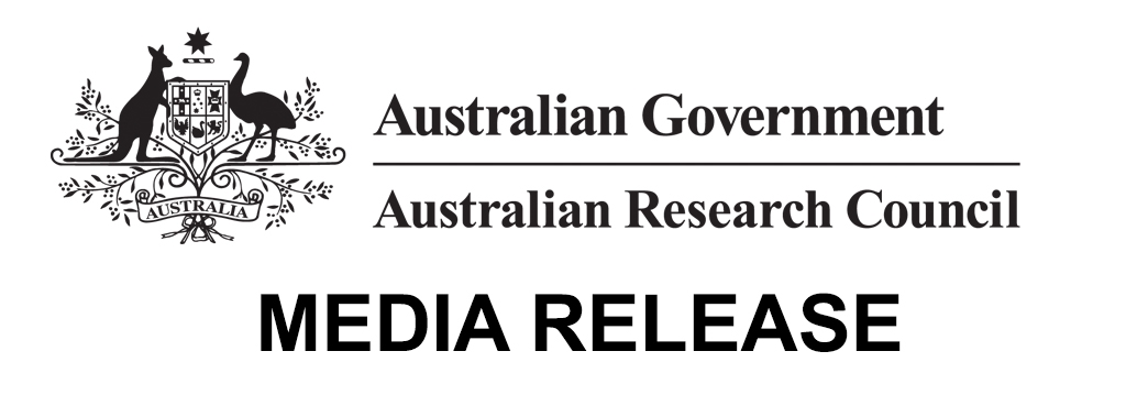 Australian Research Council media release logo Black and white Australian Research Council Logo for Media Release