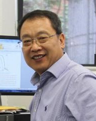 Professor Xiu Song (George) Zhao Headshot of George in the classroom