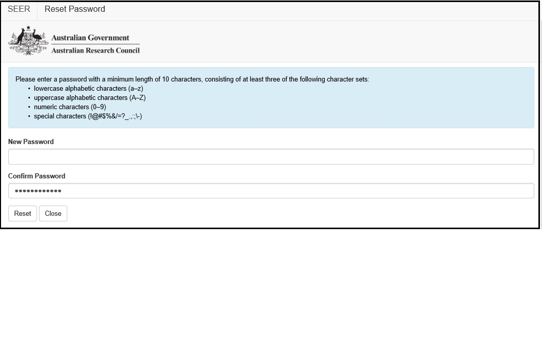 screen shot of Figure 3.0: Resetting a password automated email screen shot of Figure 3.0: Resetting a password automated email