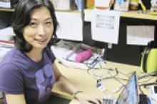 Image caption: PhD student Miao Du.