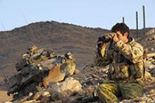 Image: Australian service personnel in Afghanistan.