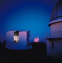 The Australian National University's 2.3-m telescope at Siding Spring Observatory in northwest New South Wales. Credit: ANU The Australian National University's 2.3-m telescope at Siding Spring Observatory in northwest New South Wales. Credit: ANU