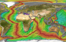 Tectonics map of the Earth Tectonics map of the Earth