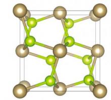 Pyrite structure Pyrite structure
