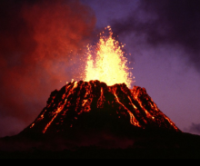 Kilauea is the most active shield volcano in the world Kilauea is the most active shield volcano in the world