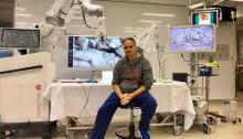 Associate Professor Antonio Di leva, pictured, and his team have pioneered the use of AI-driven technology to improve the accuracy of brain images and in turn improve patient diagnosis and treatment. Associate Professor Antonio Di leva, pictured, and his team have pioneered the use of AI-driven technology to improve the accuracy of brain images and in turn improve patient diagnosis and treatment.