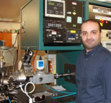 Dr Behnam Akhavan in the plasma lab. Credit: Dr Behnam Akhavan Dr Behnam Akhavan in the plasma lab. Credit: Dr Behnam Akhavan