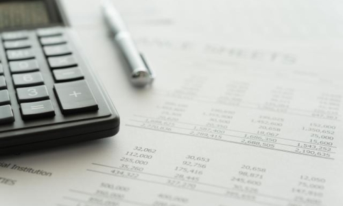 Accounting spread sheets.