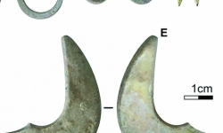 Marine shell and coral fishing (at left) and ornamentation (at right) technologies from Makpan. Marine shell and coral fishing (at left) and ornamentation (at right) technologies from Makpan.