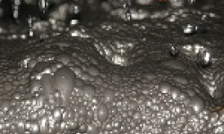 Image: Flotation is used while processing metal ores to separate valuable metals from gangue waste materials.