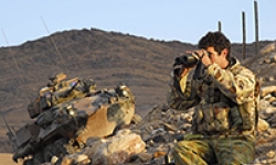Image: Australian service personnel in Afghanistan.