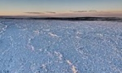 Image: ‘Dragon-skin’ ice.