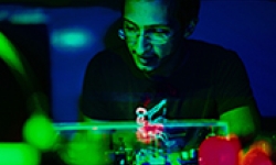 Image: Martin Ringbauer at the ARC Centre of Excellence for Engineered Quantum Systems