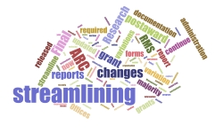 ARC Streamlining word cloud ARC Streamlining word cloud