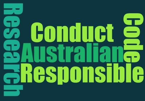 Word cloud for Revised code of responsible research conduct Word cloud for Revised code of responsible research conduct
