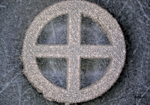 A polycrystalline diamond coated titanium implant fabricated using selective laser melting