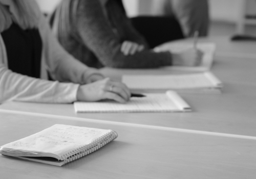 People at a meeting People at a meeting