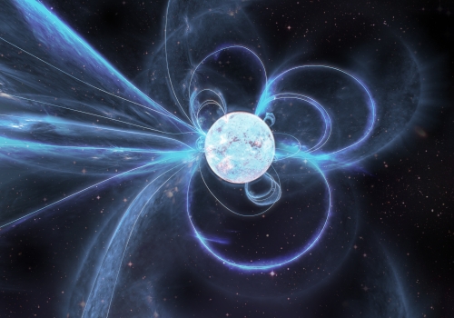 Artist’s impression of the active magnetar Swift J1818.0-1607. Image by Carl Knox, OzGrav Artist’s impression of the active magnetar Swift J1818.0-1607. Image by Carl Knox, OzGrav