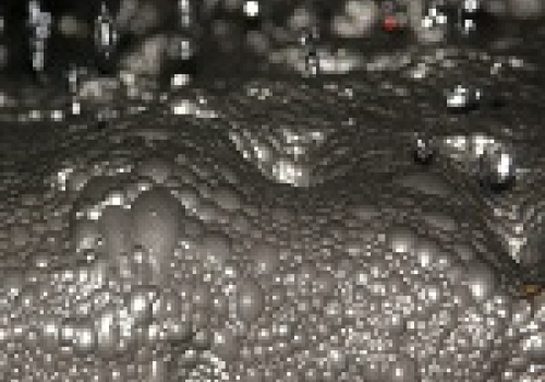 Image: Flotation is used while processing metal ores to separate valuable metals from gangue waste materials.