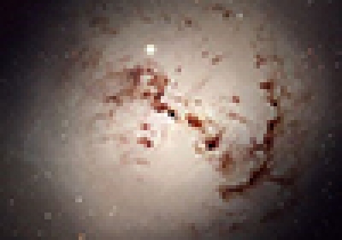 Fornax A, a radio galaxy that has been the first target of the upgraded MWA. Fornax A, a radio galaxy that has been the first target of the upgraded MWA.