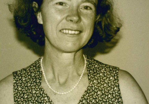 Professor Praeger in 1997. Professor Praeger in 1997.