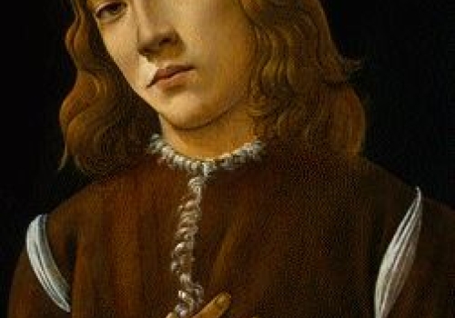 Sandro Botticelli, Portrait of a Youth Sandro Botticelli, Portrait of a Youth