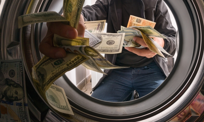 Stock image—Money laundering