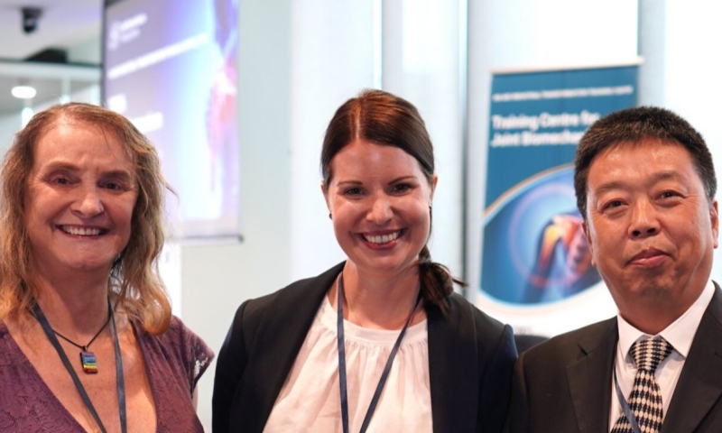 ARC representatives at ARC ITTC for Joint Biomechanics event