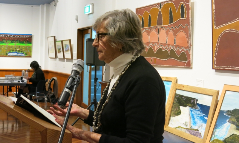 Dreaming Inside tutor and founder Aunty Barbara Nicholson reads poetry from the anthology of poems written by Junee Correctional Centre inmates at the Sydney Writers Festival.