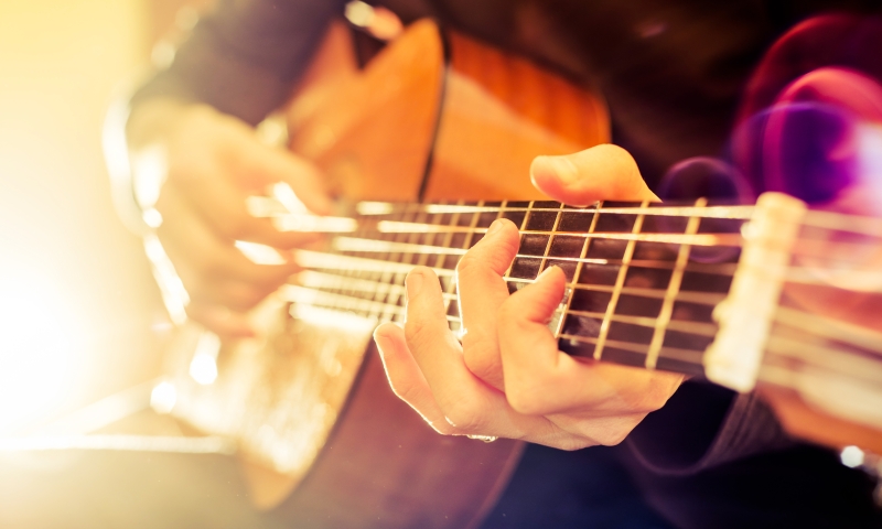 Image: Stock image—Acoustic guitar. Image credit: iStock.com/smirart.